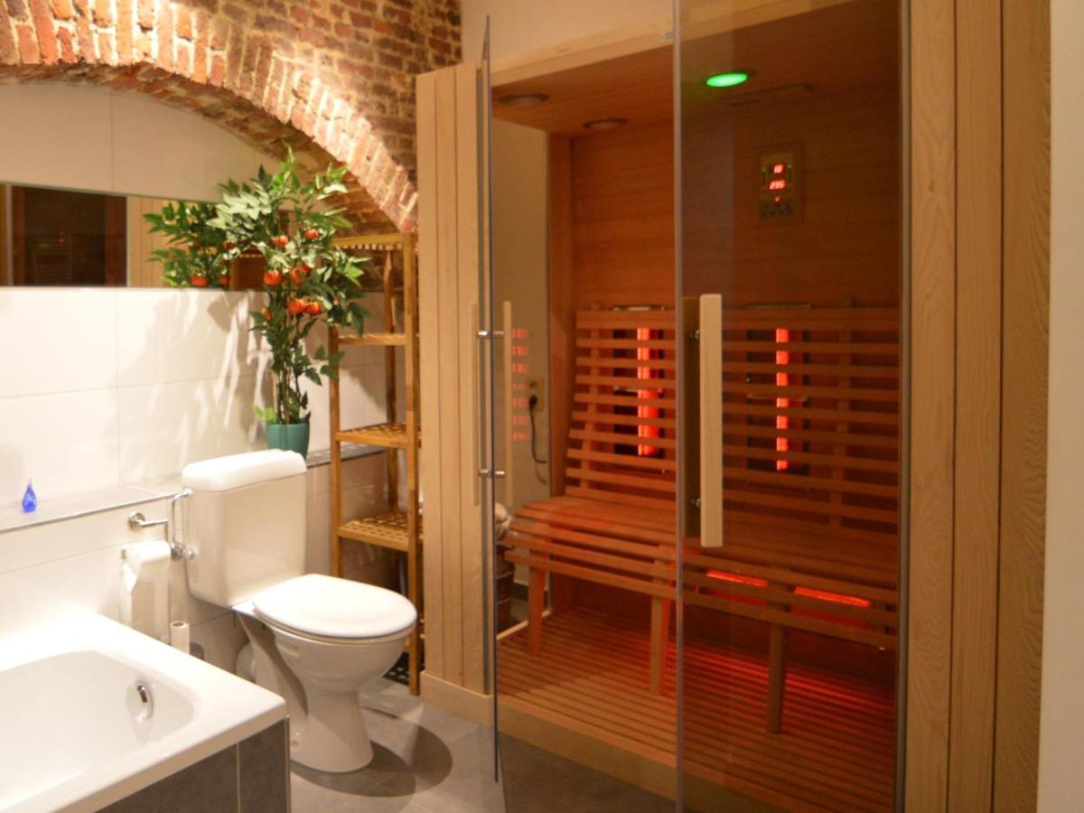 Cottage In Clavier Station With Infrared Sauna Modave Exterior foto